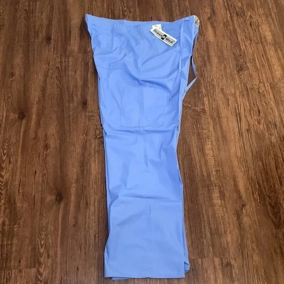 Medical Scrubs Cargo Pants Blue Size XL 5-Pocket NWT - Picture 3 of 7